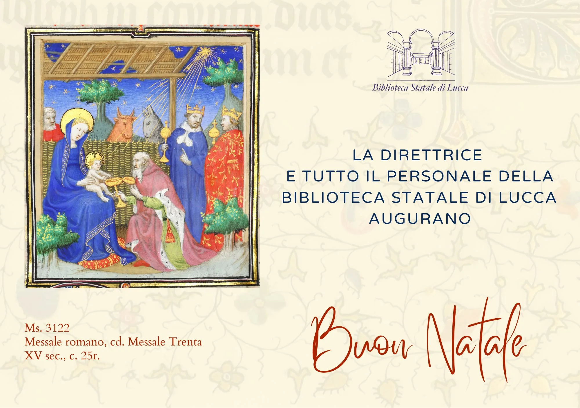 Auguri di Buon Natale e Felice Anno Nuovo