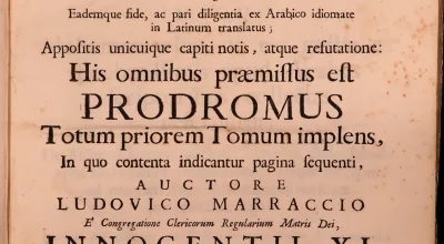 Esposizione del Corano tradotto da Ludovico Marracci (16-20 marzo 2026) – prorogata fino al 27 marzo