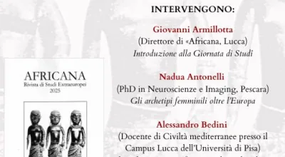 Presentazione della rivista «Africana» (annate 2023, 2024, 2025) – martedì 14 aprile 2026